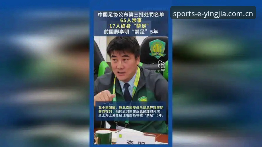 中国足协第三批禁足名单深度解析：从案件细节看中国足球反腐完整指南
